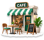 Café illustration